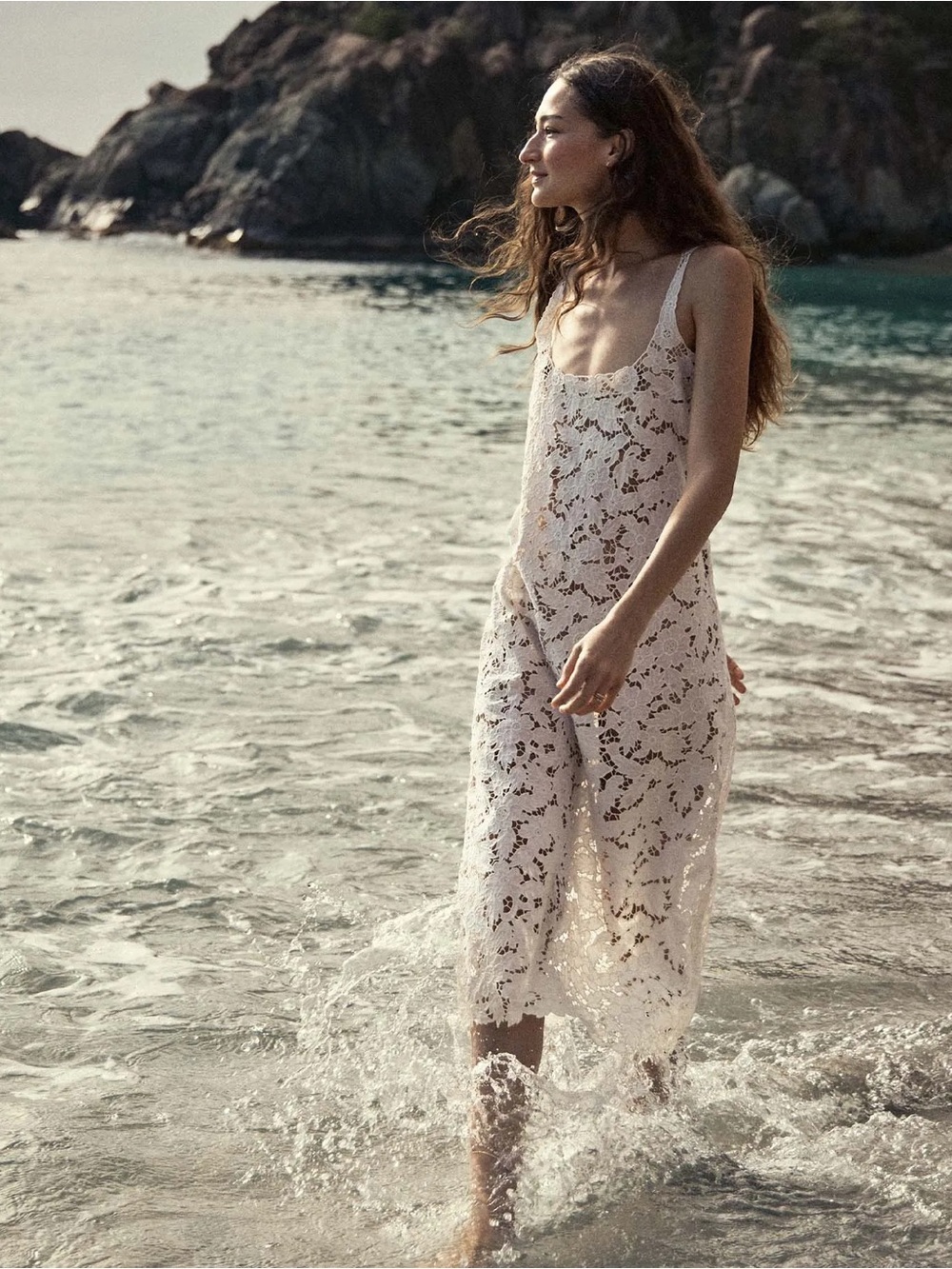 Doen Maisie Dress in Salt